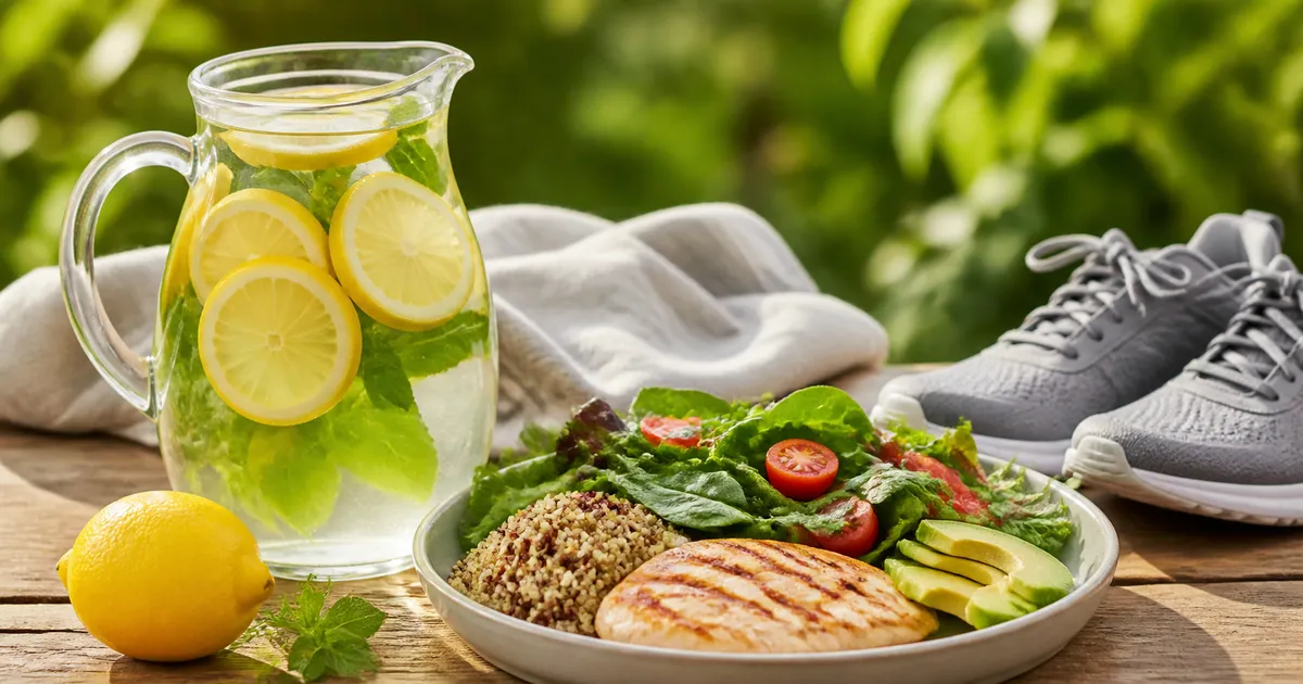 Ilustrasi Infused Water Lemon untuk Diet: Apa Manfaatnya?