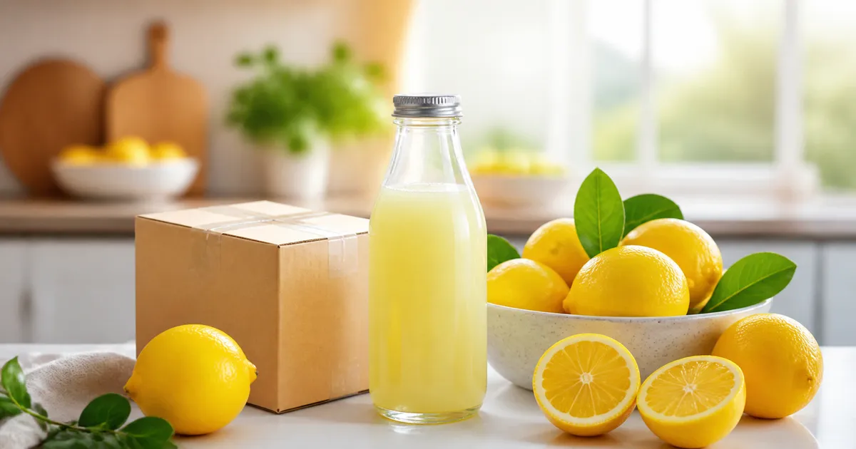 Ilustrasi Jual Sari Lemon Murni: Panduan Memilih